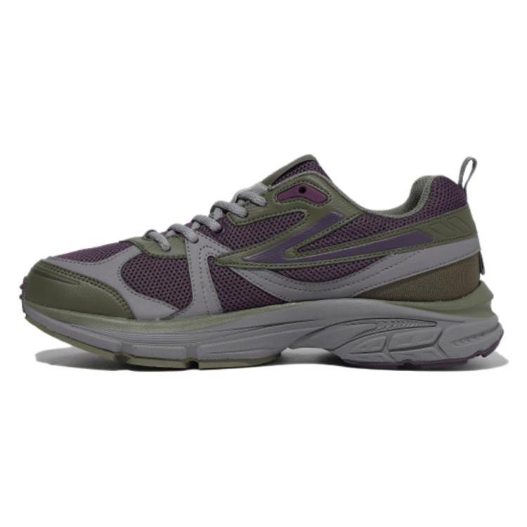 

FILA Fronto Fabric Comfortable Low top Casual Shoes Unisex Green Purple Korean Style 1RM02570F_970 230