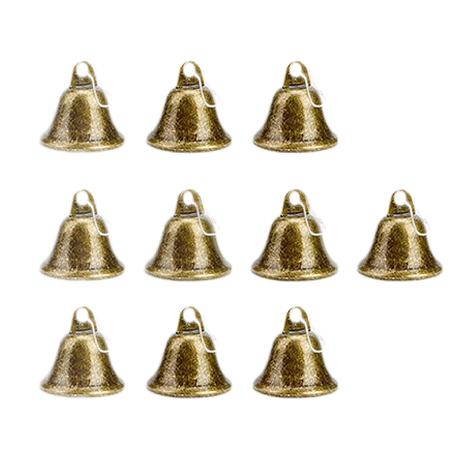 

Craft Bells Multifunctional Christmas Bell Hanging Ornament for Gift Wrapping DIY Crafts Halloween Christmas Tree Wedding