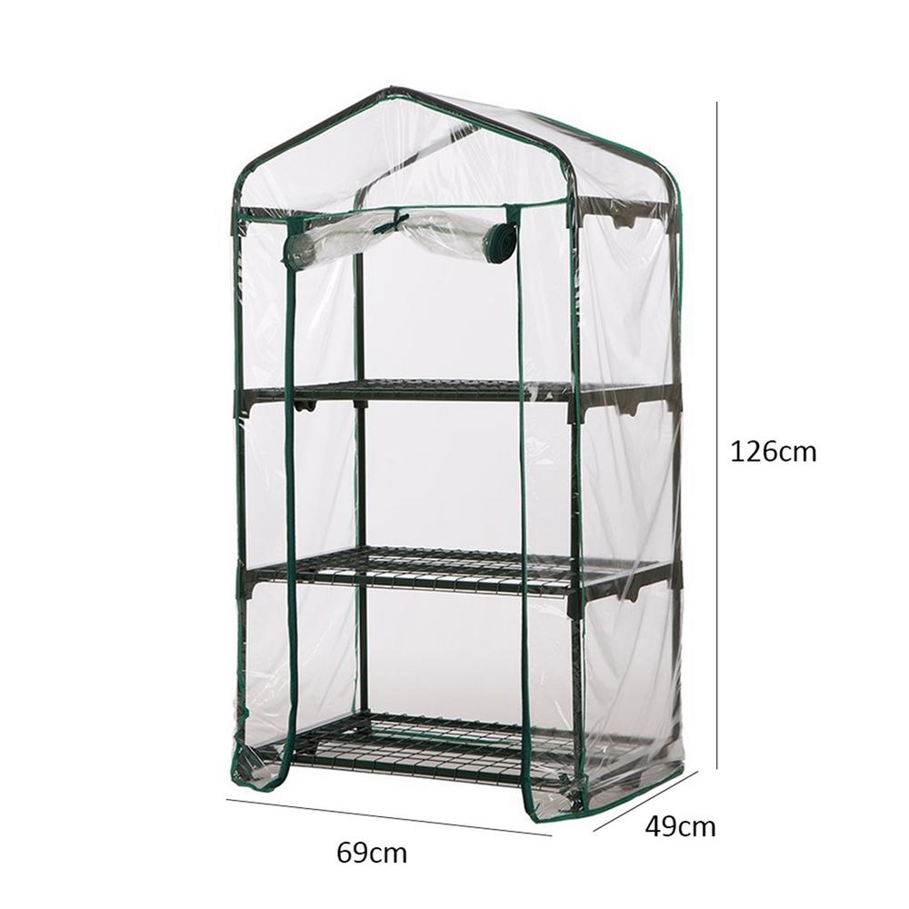 

Garden Greenhouse Cover Plants Keep Warm Sunroom For Flowers Gardening Protection Net Cover Windows Plant Room (No Iron Stand)