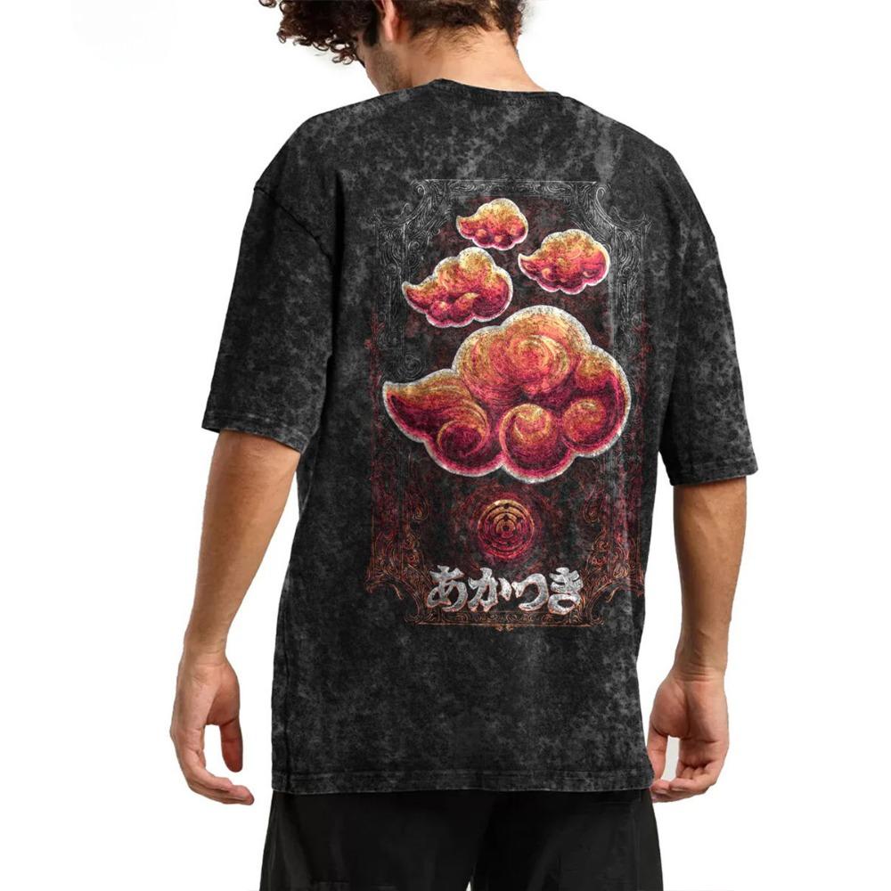 

Летняя футболка с коротким рукавом в стиле ретро с мультяшным принтом, модная повседневная удобная дышащая футболка с коротким рукавом XXXL чёрный