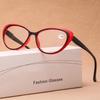 New Fashion Cat Eye Glasses Reading Glasses Women Men Hyperopia Computer Eyeglasses Blue Light Glasses Diopter +1.0~+4.0