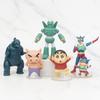 Crayon Shinchan Pvc Action Figures Set With Collectible Cartoon Character Toys For Kids And Adults