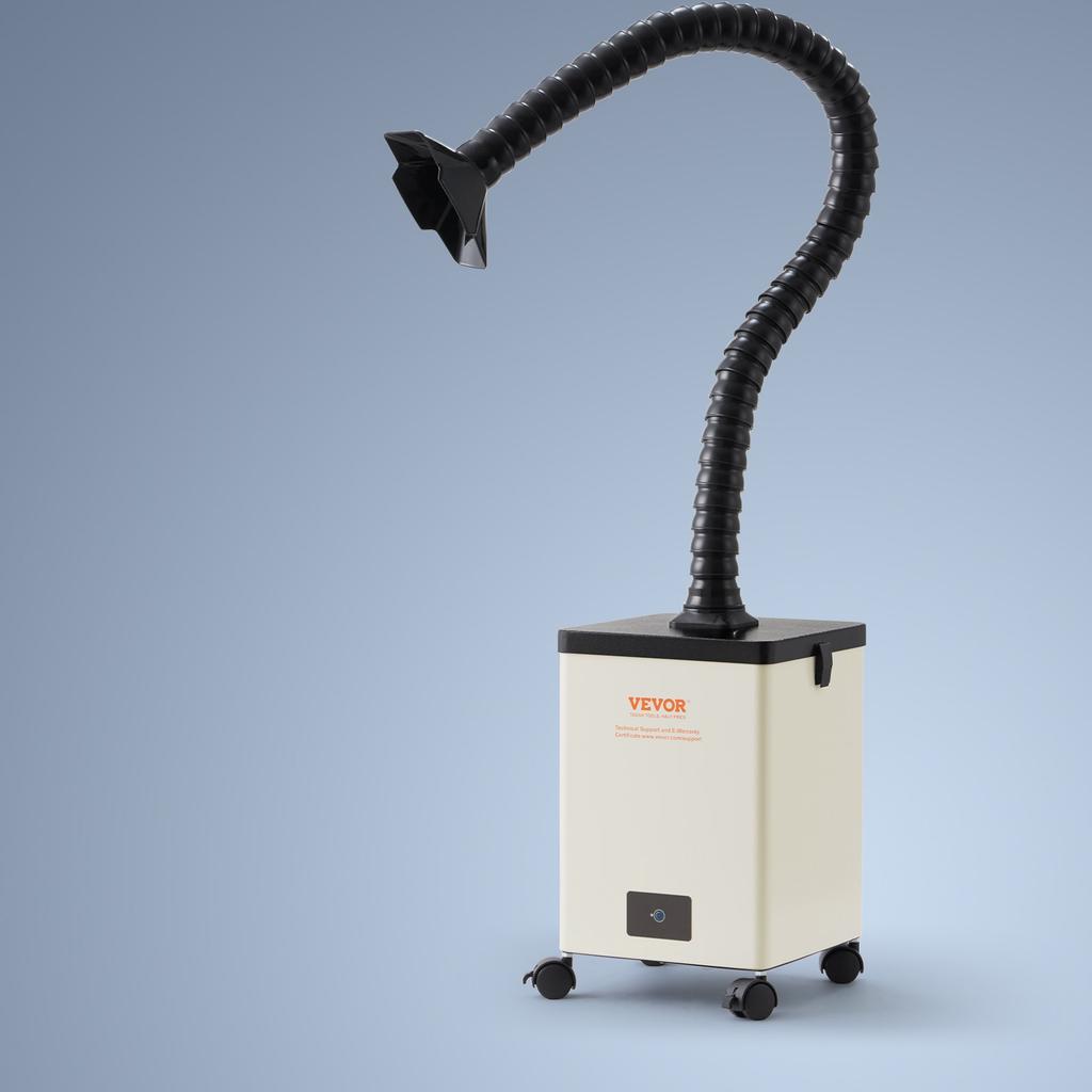 VEVOR 150W Soldering Fume Smoke Extractor 3-Stage Filters 332 M³/h Air Flow