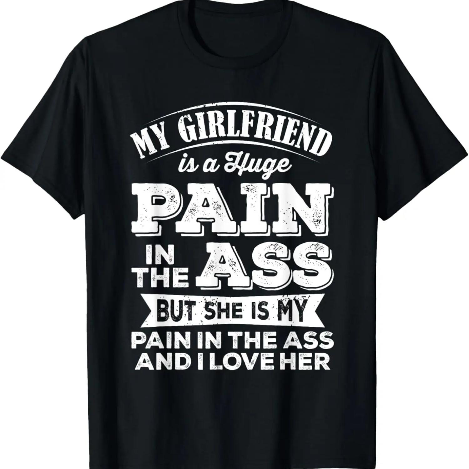 Will You Be My Girlfriend, Funny, Jokes, Sarcastic Sayings T-Shirt S