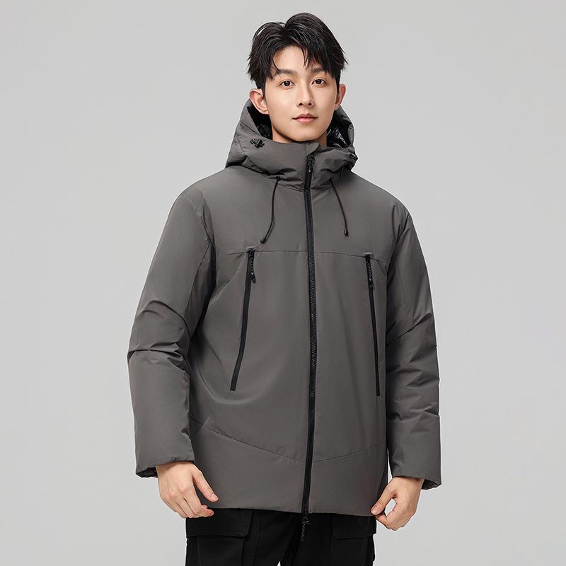 Men's Outdoor Windproof Waterproof Down Shell Jacket for Mountaineering