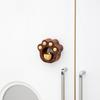 Entrance Alert Windbell Wood Shopkeeper Bell Paw Shaped Door Chime Entering Bell Ornaments for Fridge Windows Entrance