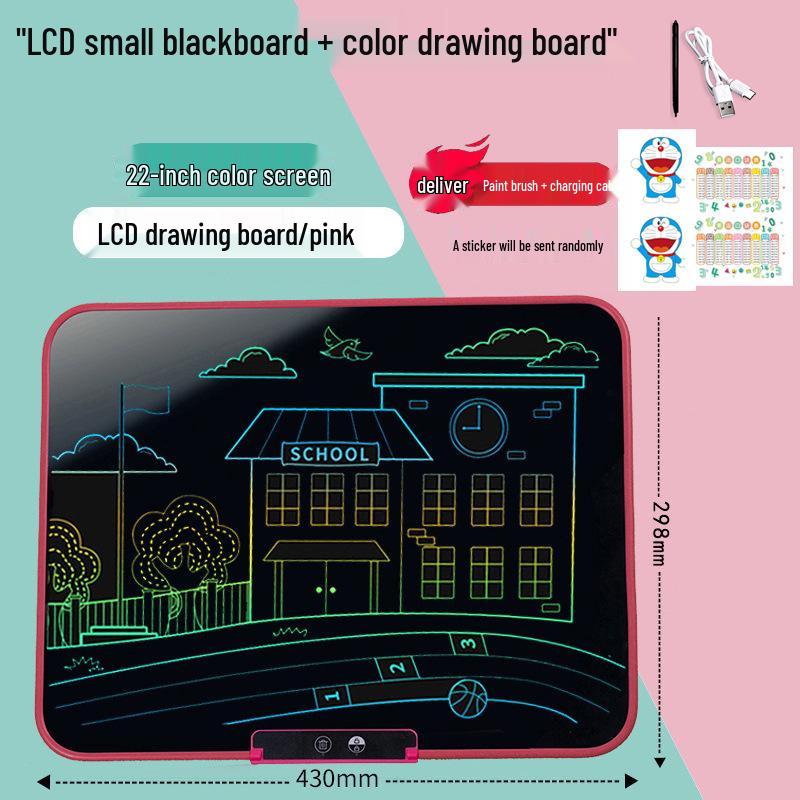 Tavoletta LCD per Disegno e Scrittura per Bambini - Giocattolo Elettronico Educativo per Graffiti con Caratteristiche Magnetiche.