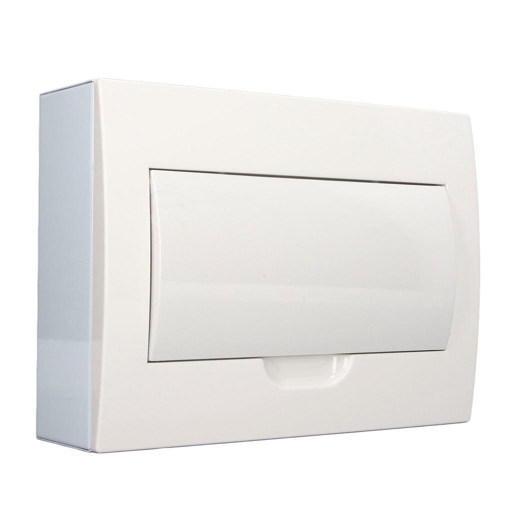 12 Way Power Distribution Box with DIN Rail Surface Mount Circuit Breaker Protection Box