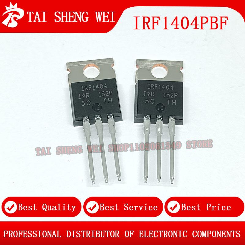 10PCS Brand New Original FHP1404 IRF1404 FTP1404 Commonly Used Inverter Field-Effect MOSFET 180A 40V