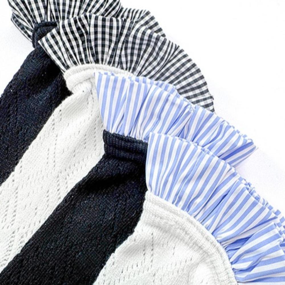 Ballet Style Ruffle Socks Mesh Women Hosiery Korean Fashion Short Sock  Running