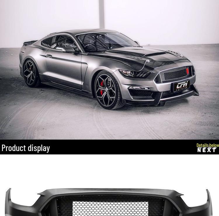 Compatible Front Bumper for 2015-2017 Ford Mustang GT350 Shelby Body Kit