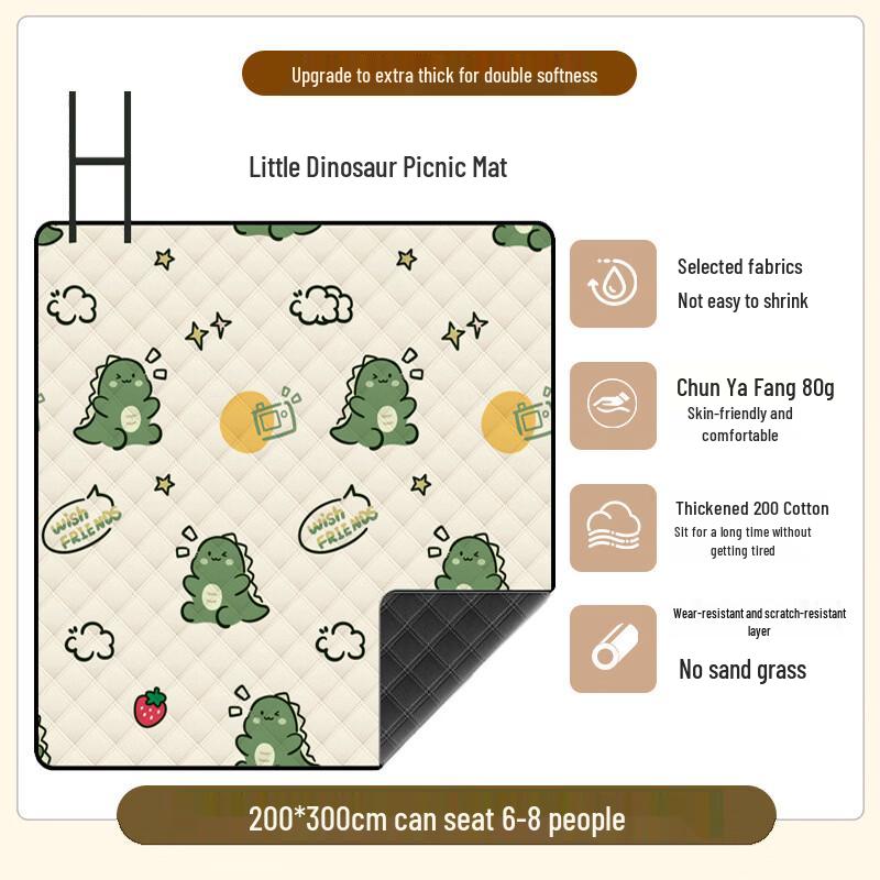 ZISIZ Thickened Portable Outdoor Picnic Mat