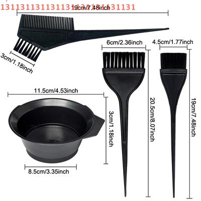 Professional Hair Coloring Kit Set for Barbers Salons And Home Use with Hairdressing Tools for Accurate Color Matching