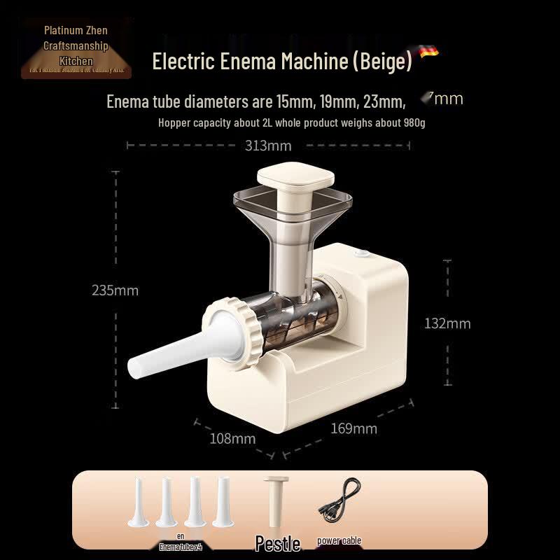 Bozhen Jiangchu Automatic Electric Sausage Stuffer грязно-белый