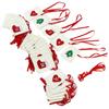 Christmas Advent Calendar Bags 31 Days Hanging Countdown Felt Gift Pockets for Party Festival Decoration