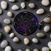 Constellations Astrology Pendulums Mat Tarots Rubber Tablecloth Desk Decoration Tarots Card Pad Pendulums Ceremony Mat