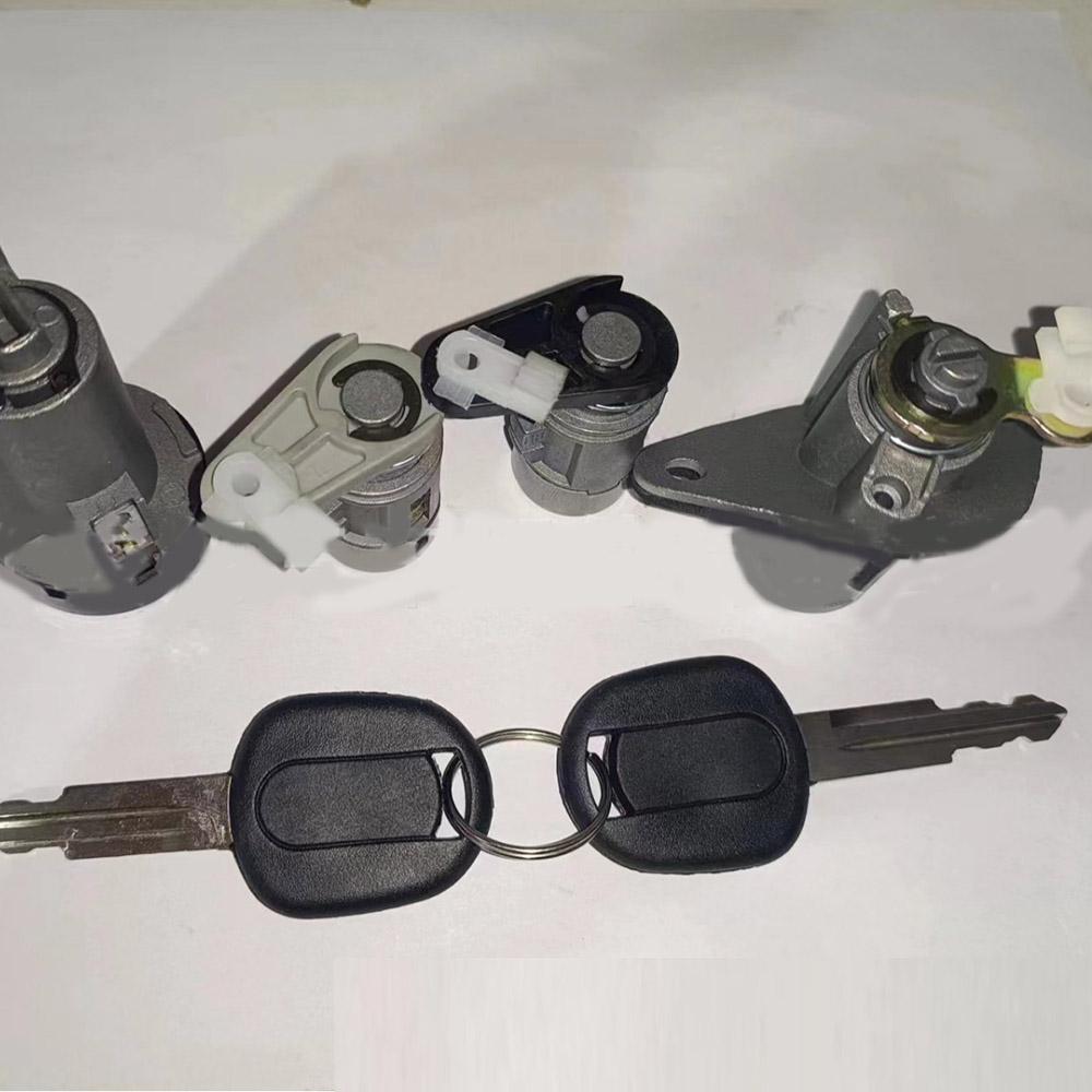 1 Set Ignition Lock w/ Keys 96213542 For Chevrolet Lanos Aftermarket Replacement