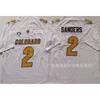 Colorado Buffaloes Football Jersey Mens Cotton Athletic Top Rugby Training Game Day Wear