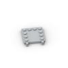 Non-Toxic Moc 10Pcs 66252 Modified 4X4 With Studs Building Blocks Kit 2 Open O Clips Brick Particle Puzzle Educational Toy Children Gifts