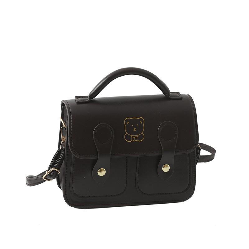 Fashion Portable Cambridge Bag New Simple Design Sense Small Square Bag Niche Texture Versatile Shoulder Messenger Bag Commute