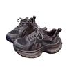 Super fire breathable dad shoes shoes spring new thick-soled heightening sports and leisure shoes