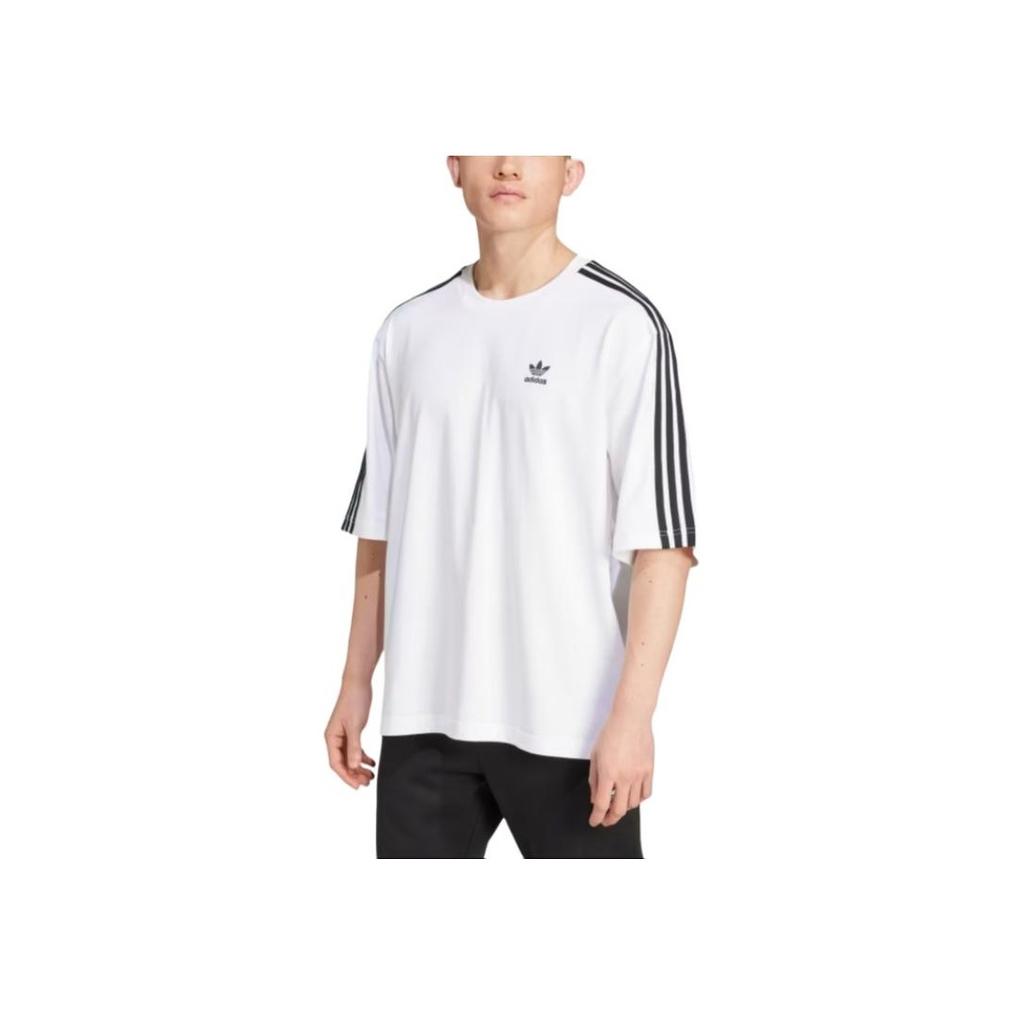 Adidas Adicolor Oversized Tee White Men Streetwear IZ2474