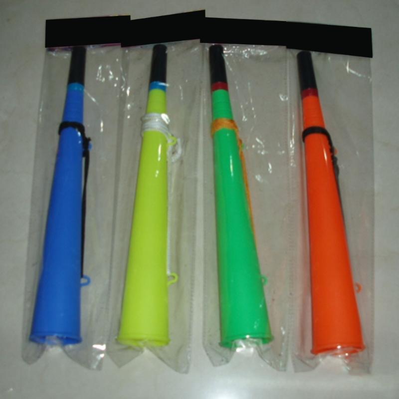 4PCS Football Fan Vuvuzela Horns Color Assorted Loud Cheering Tool Celebration Trumpets For Stadium Parties