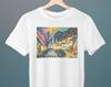 Davos in Estate, Ernst Ludwig Kirchner, T-Shirt Unisex, Espressionismo, Paesaggio, Estate, Davos, Regalo per Lei, Regalo per Lui, Regalo per Amante dell'Arte