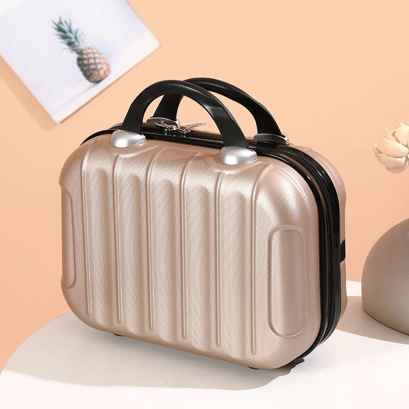 Korean Version of the Portable Cosmetic Case Small Suitcase 14 Inch Lightweight Ins Multifunctional Travel Storage Cosmetic Case