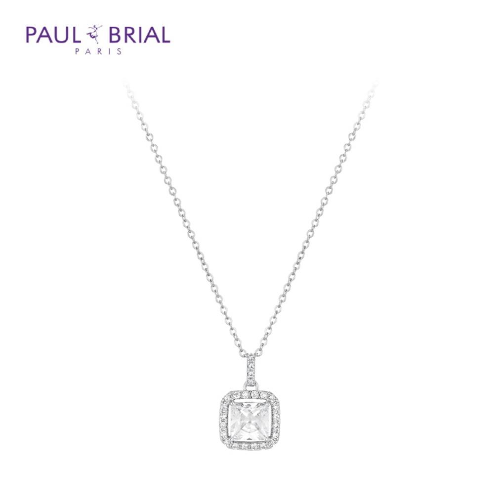 PAULBRIAL PPBN0061 (WG) Square Necklace
