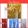 Eye-catching 1m By 2m Shimmering Laser Rain Curtain For Festive Party Decorations