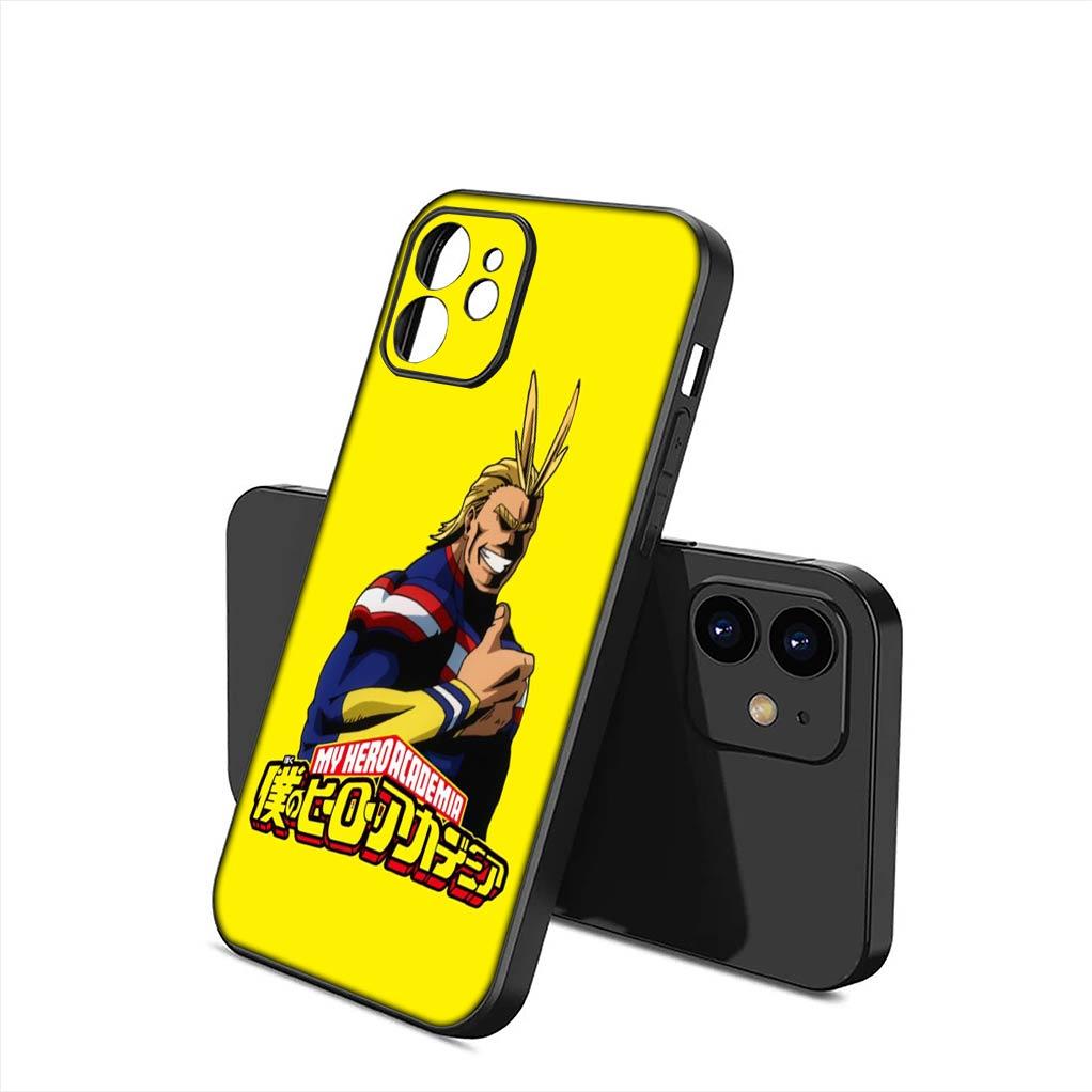 

Midoriya Izuku My Hero Academia All Might Phone Cover for Apple iPhone 15 14 Plus 13 12 Mini Pro Max + 13Pro 14+ 15+ Soft Case iPhone 15