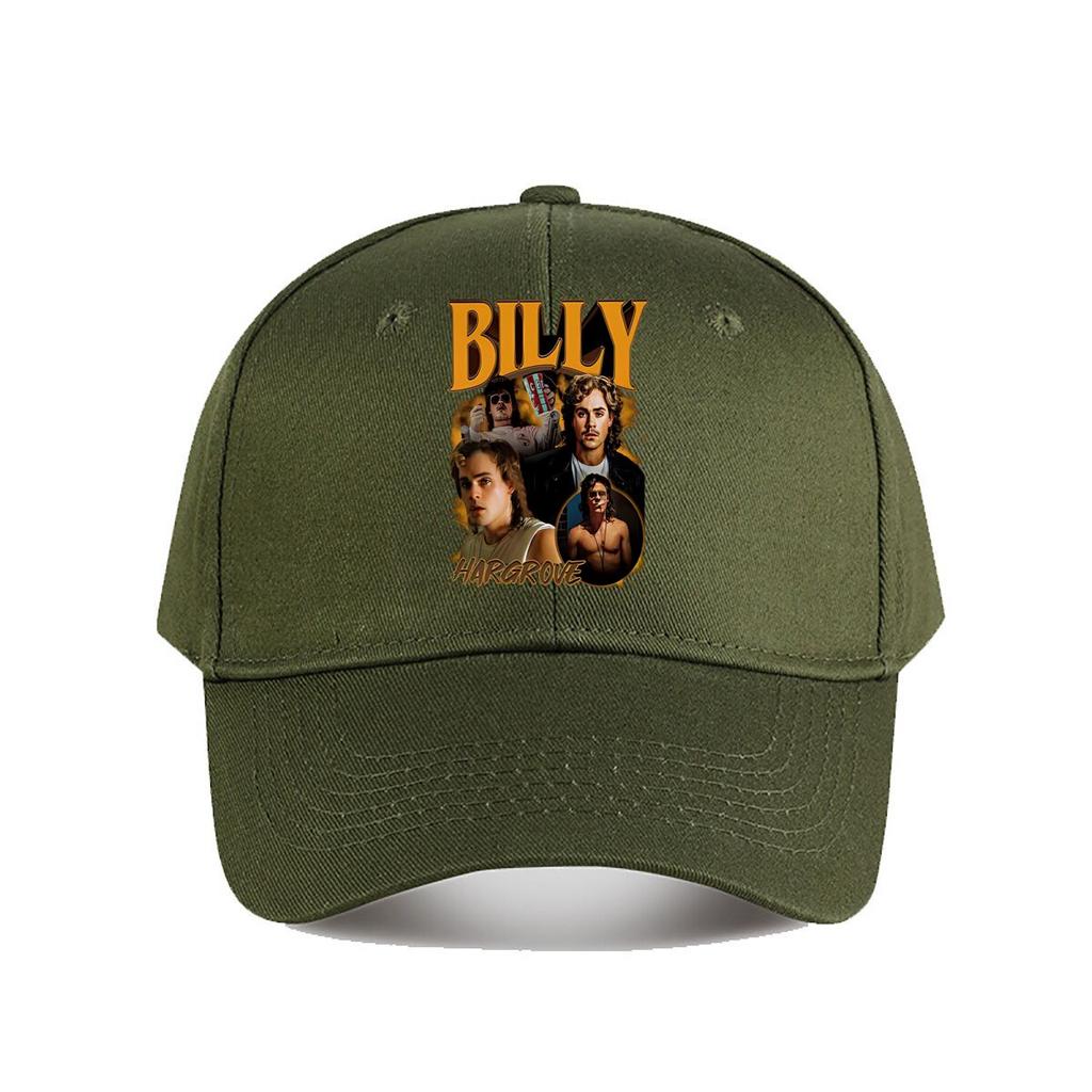 Billy Hargrove Retro Collage Fan Design Baseball Cap Fashion Outdoor Sports Sunhat Unisex Snapback Cap WoUnisexs