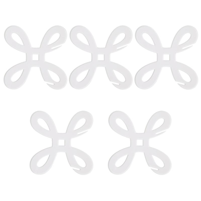 

5Pcs Clear Acrylic Knitting Yarn Bobbins, Embroidery Thread Bobbins, Yarn Winders for Stitching, Sewing Thread Storage 1