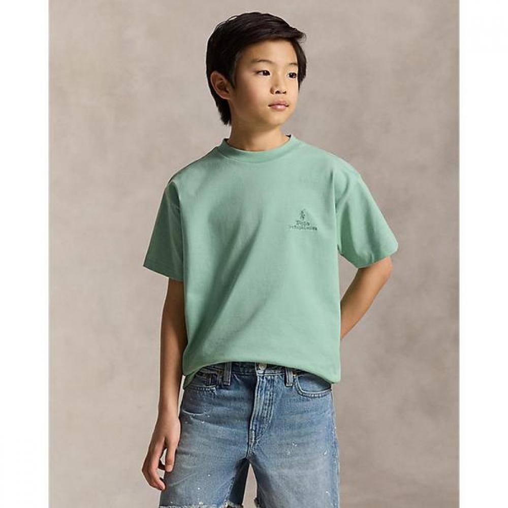 

Polo Ralph Lauren Boys 8 18 Big Fit Cotton Jersey Tee Cwpotshy8021261300 L