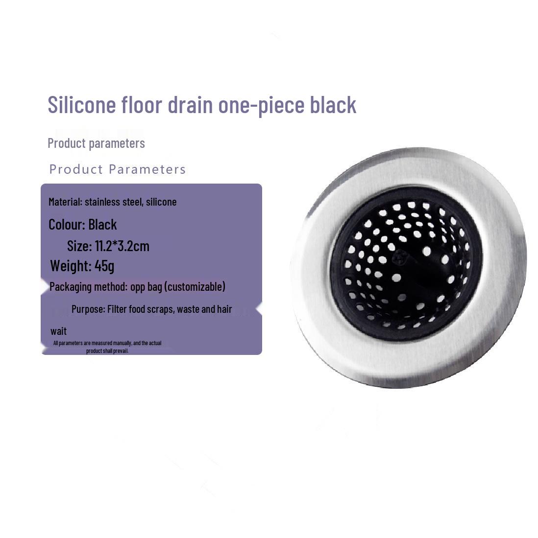 

Прочный силиконовый сливной фильтр: Решение против засоров и запахов для кухонных и ванных раковин
