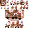 Merry Christmas Candy Basket Santa Snowman Decor Ornament Xmas New Year Gift Kid