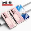 Premium Full Coverage PC Case Honor Magic V2 Foldable Phone Electroplated Vegan Leather Shockproof Anti-Fingerprint