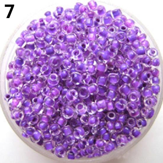 500Pcs 2mm Round Glass Seed Beads for DIY Bracelet Necklace Jewelry