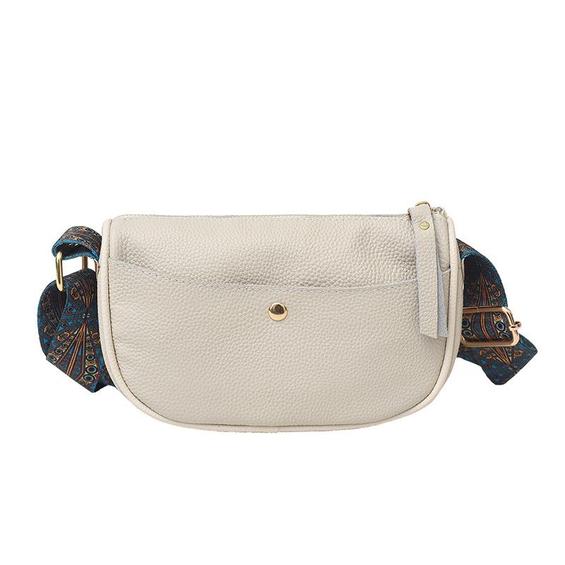 

Женская сумка из натуральной кожи, сумка через плечо, высококлассная ретро маленькая квадратная сумка, модная сумка для работы на одно плечо бежевый