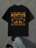 Men's T-Shirt Y2K Hunting Limited Edition Gifts Black