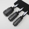 1Pc Curl Nylon Paddle Brush with Aluminum Barrel Rollers Quick Curls Styling Tool Anti Static Salon Results Home Hair Essential