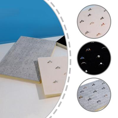 Set Multiuso di 5 Cuscinetti Espositori Foderati per Gioielli Robusta Spugna Supporto Protettivo per Gioielli Articoli per Accessori