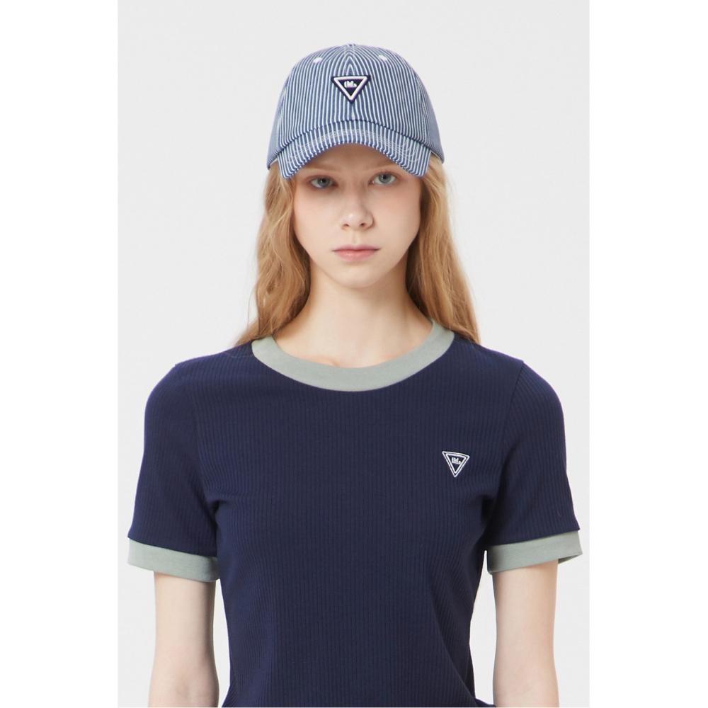 

LUCKYMARCHE Emblem Stripe Ball CapQXRAX23331BUX
