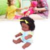 12 Inch Lovely Simulated Black Girl Doll African Baby Doll Kid   Toy Birthday Gift