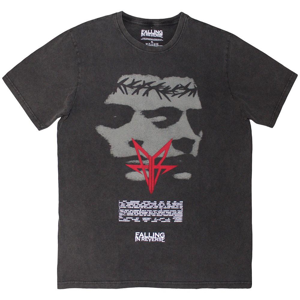 Falling In Reverse Blur Stone Wash T Shirt Unisex T-Shirt XXXL