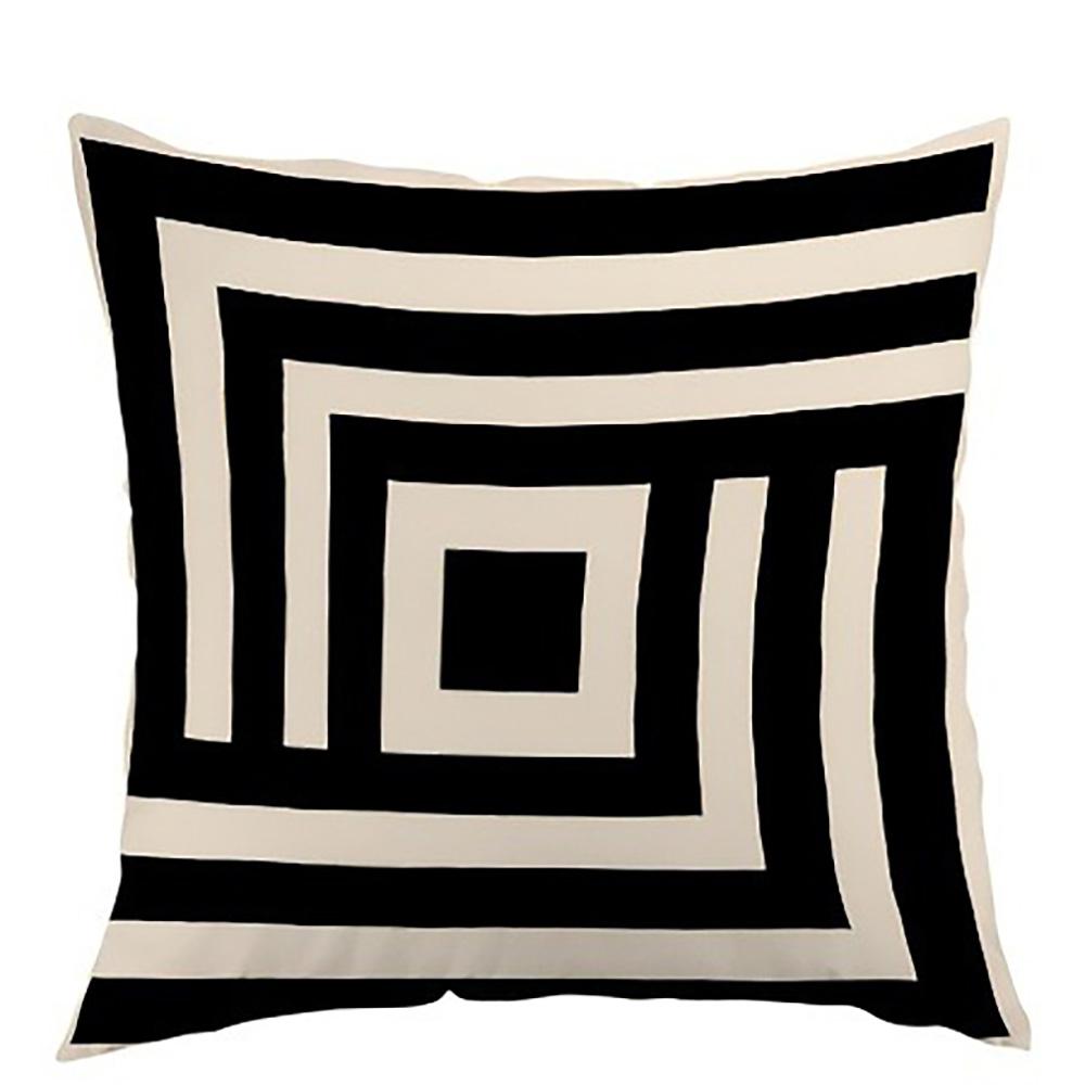 Unique Pillow Covers: Love, Home, and Geometric Designs Sofa Cushion Cover Home Room Decoration 2D Flat Printing