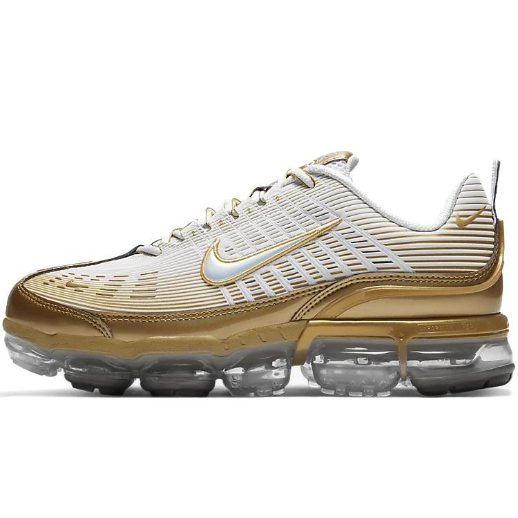 

новые Nike Air VaporMax 360 Белый Металлик Золотой 38.5
