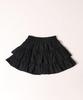 WEGO PHILLY Mini Solid Size Black Skirt, Color, Tiered, Girly, Casual, Spring/Summer Clothes, Women's, F,