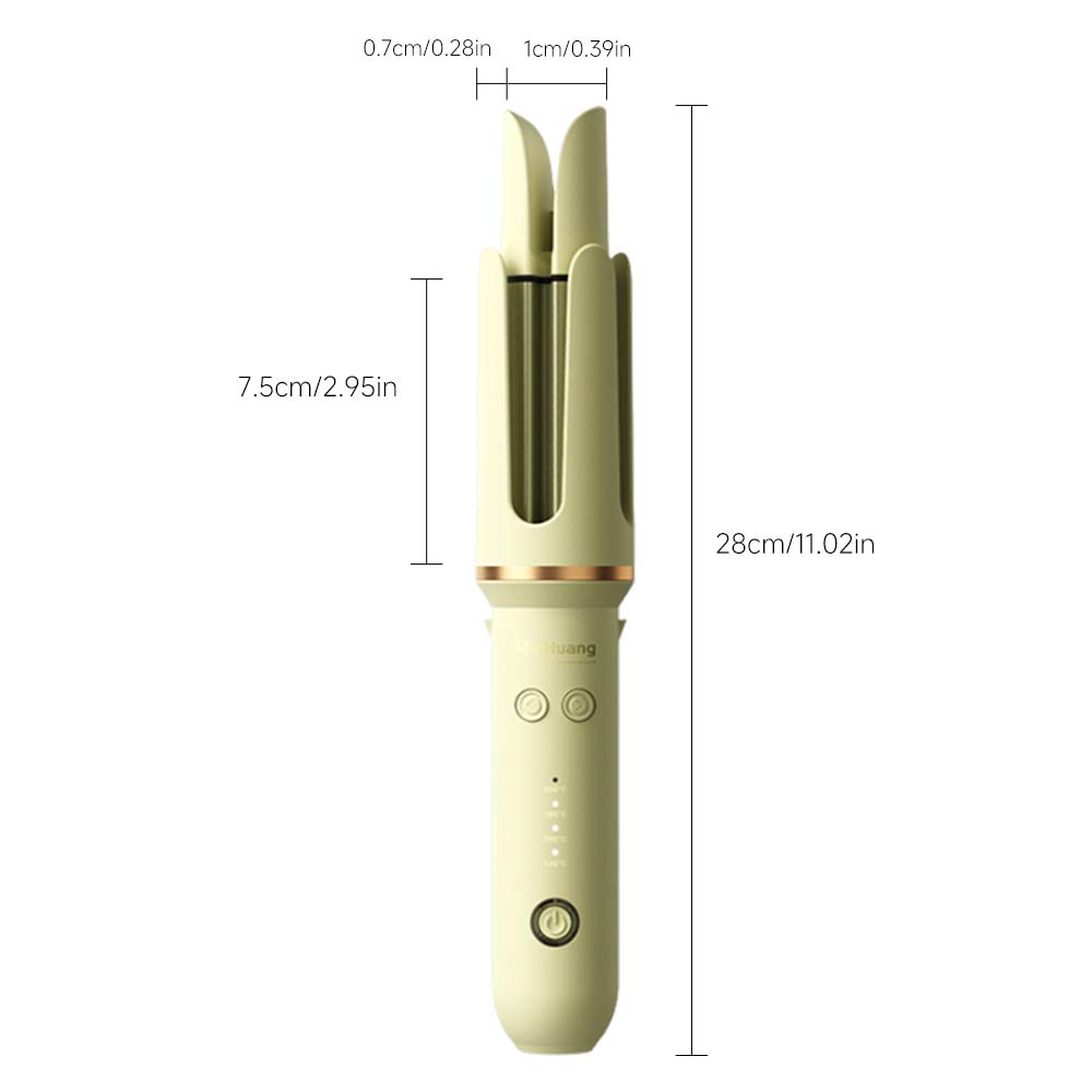 Automatic Hair Curler 32mm Negative Ions Electric Ceramic Curling Hair Stick Rotating Curl Waves Anti-Tangle Curling Iron Styler